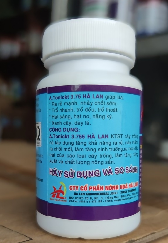 (Atonik) Phân bón lá A.tonickt Hà Lan kích thích sinh trưởng cây trồng (giúp xanh lá, tốt rễ, ủ hạt giống..)